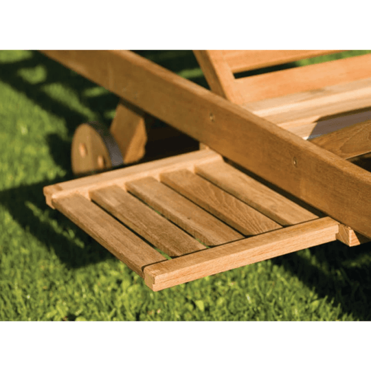 3 - Piece Teak Patio Set - 2 Sun Bed Loungers + Picnic Table - Teak HQ™