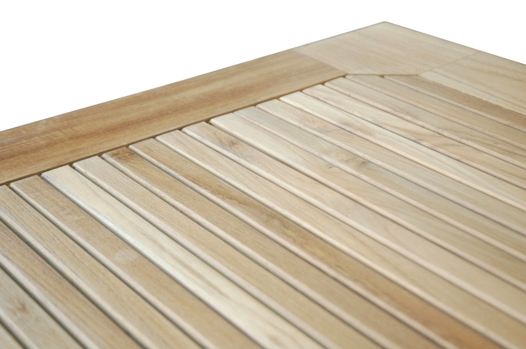 4 - Person Teak Dining Table (47" Square) - Windsor - Teak HQ™