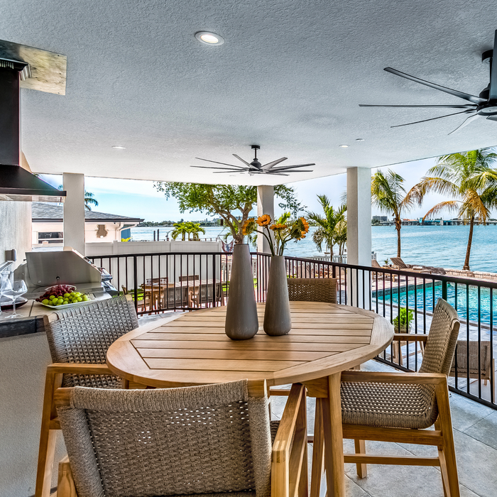 Outdoor Teak Dining Table and Chairs - Admiral