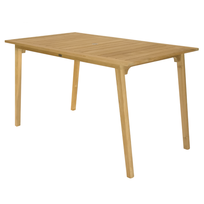 Teak Outdoor Bar Table (70" Long Rectangle) - Admiral