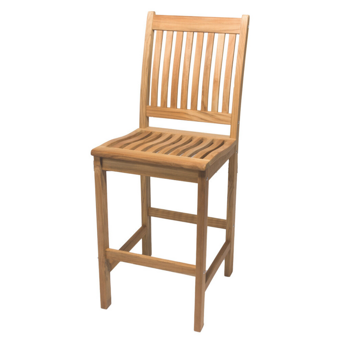 Teak Outdoor Bar Chair - Royal Teak