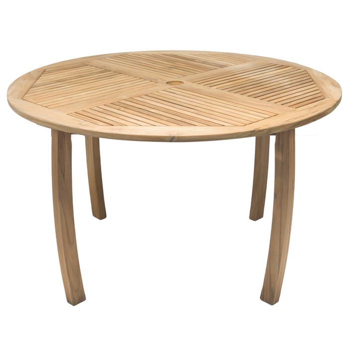 Circular Teak Dining Table (50" Diameter) - Dolphin