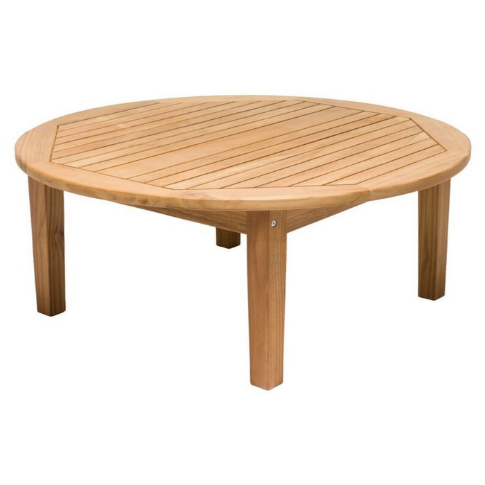 Outdoor Teak Round Table (42" Round) - Miami