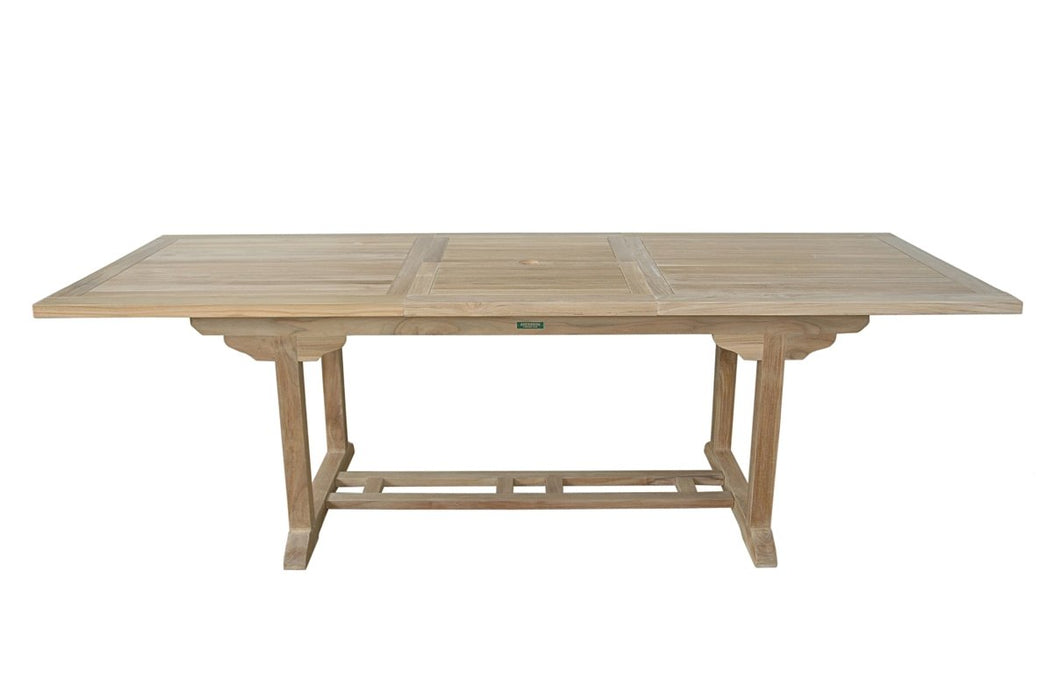 Expandable Teak Dining Table (94" Long Rectangle) - Bahama - Teak HQ™