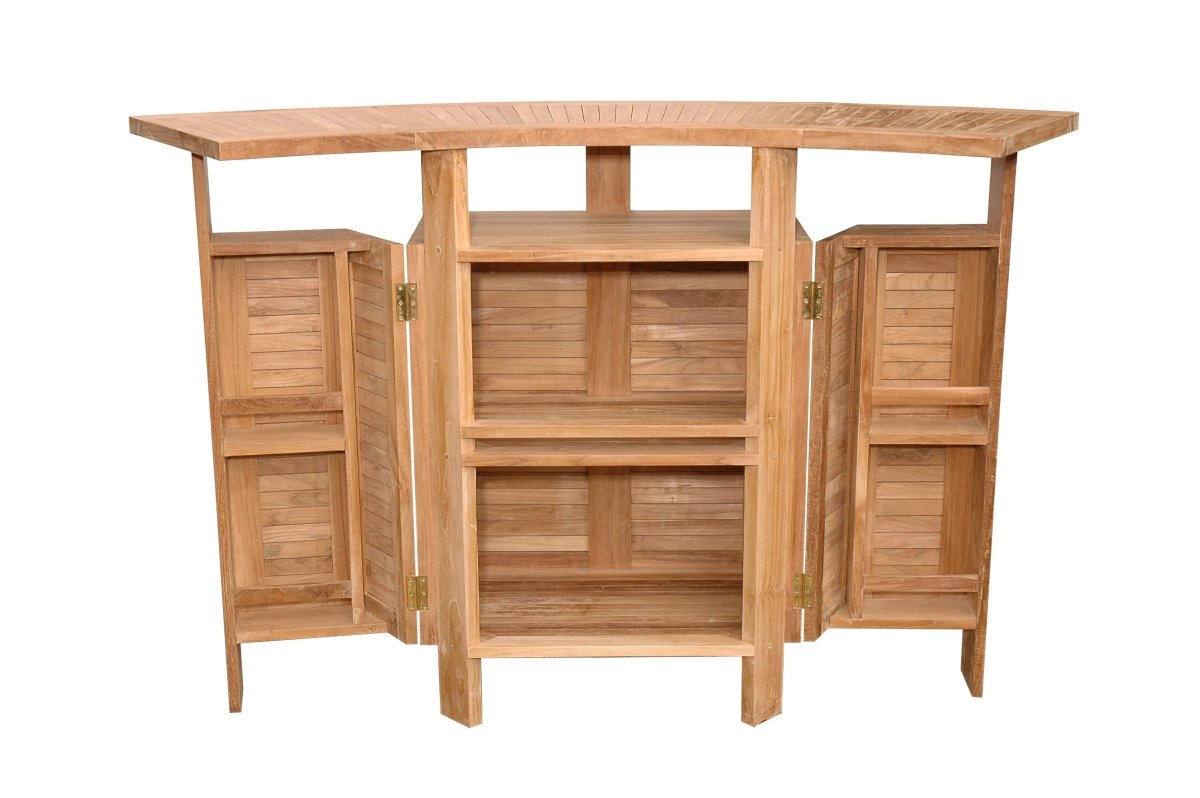 Folding Teak Bar Table (62