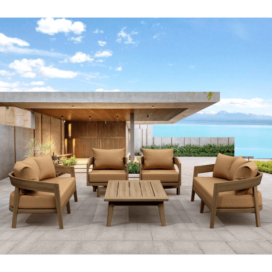 Garden Furniture in Teak - Toscana 5 - Piece Set - Teak HQ™