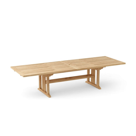 Large Teak Outdoor Dining Table (126" Long Rectangle) - Sahara - Teak HQ™