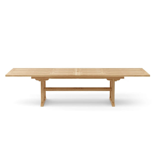 Large Teak Outdoor Dining Table (126" Long Rectangle) - Sahara - Teak HQ™