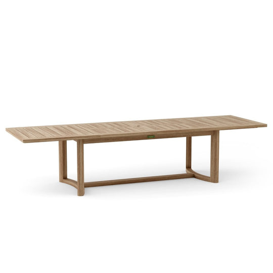 Long Teak Outdoor Table (136" Long Rectangle) - Coronado - Teak HQ™