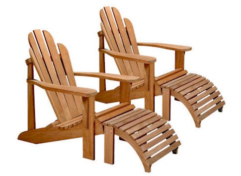 Modern Teak Adirondack Chair - Teak HQ™