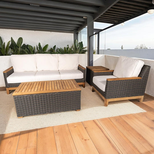 Modern Teak Sofa - Boca - Teak HQ™