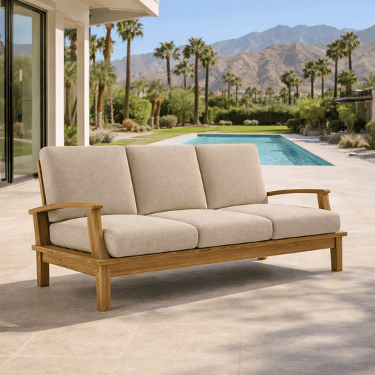 Outdoor Teak Sofa - Brianna - Teak HQ™
