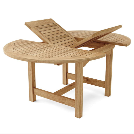 Oval Teak Outdoor Dining Table (67" Long) - Bahama - Teak HQ™