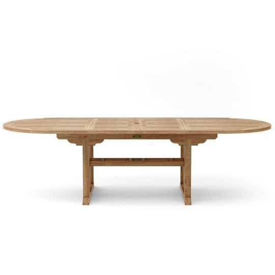 Oval Teak Table (106" Long) - Sahara - Teak HQ™
