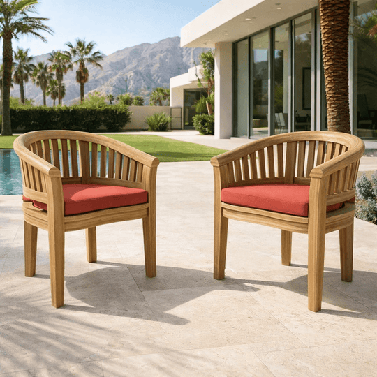 Patio Teak Chair - Curve - Teak HQ™