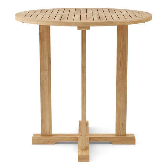 Round Teak Bar Table (39" Diameter) - Bahama - Teak HQ™