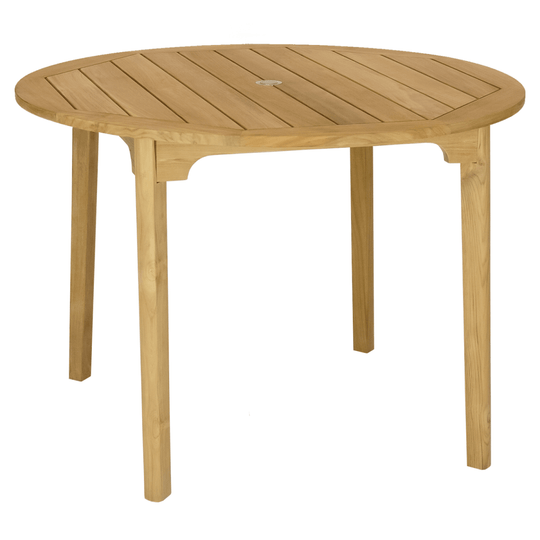 Round Teak Outdoor Table (50" Diameter) - Admiral - Teak HQ™