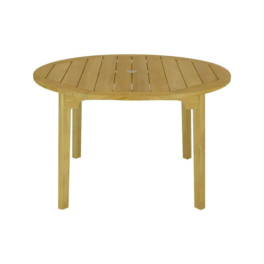 Round Teak Patio Set - Admiral (Table) & Malibu (4 Chairs) - Teak HQ™