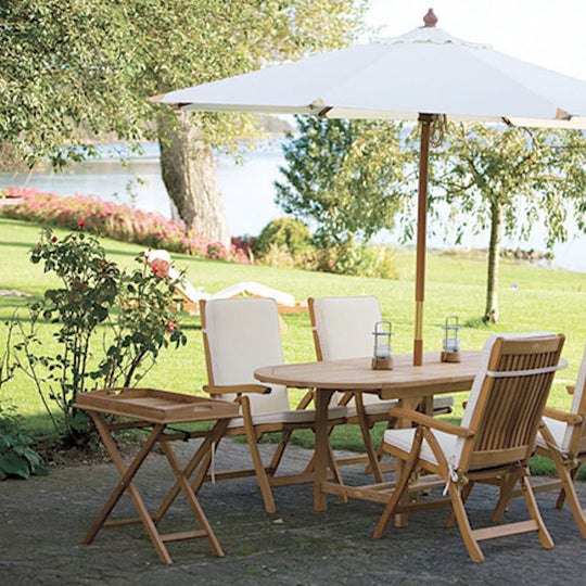 Teak Wood Serving Tray & Stand - Royal Teak