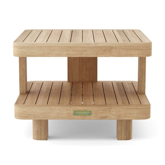 Small Teak Table (24" Square) - Granada - Teak HQ™