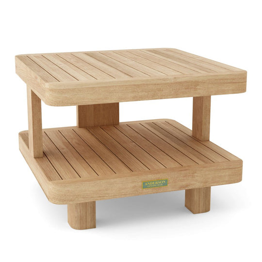 Small Teak Table (24" Square) - Granada - Teak HQ™