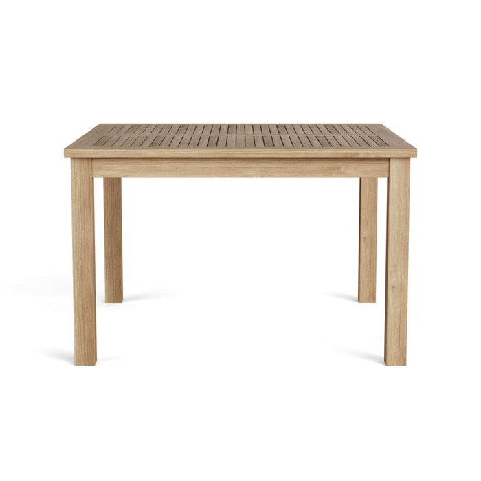 Solid Teak Dining Table and Chairs - Windsor (Table) & Brianna (4 Chairs) - Teak HQ™