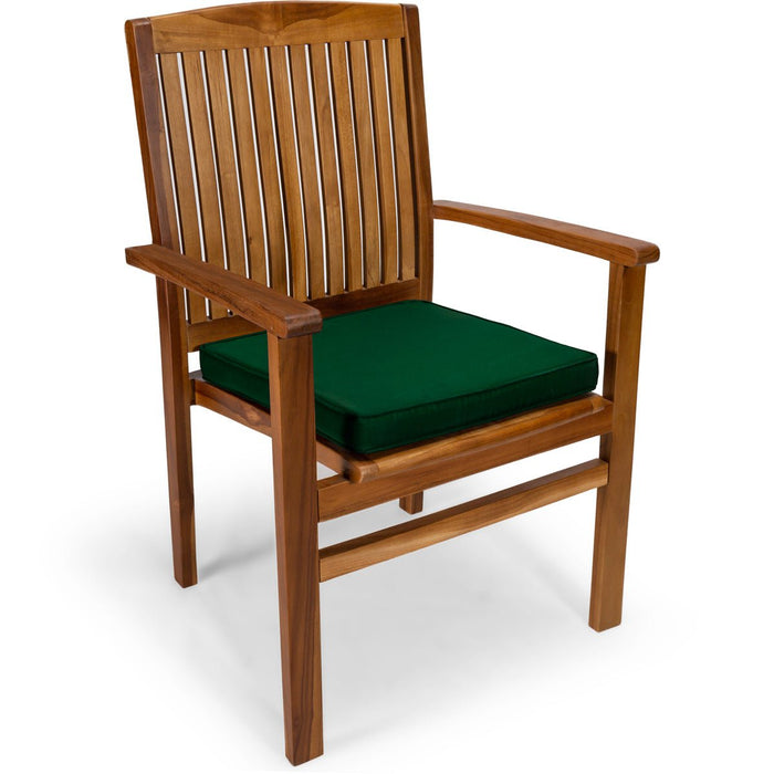 Stackable Teak Dining Chair - by All Things Cedar - Teak HQ™