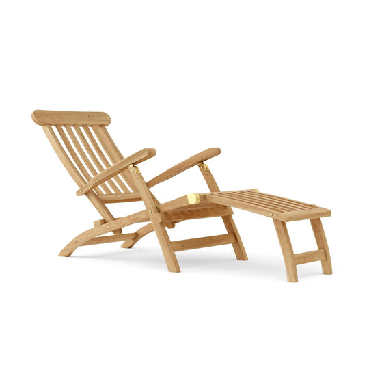 Steamer Deck Chair - Royal - Teak HQ™