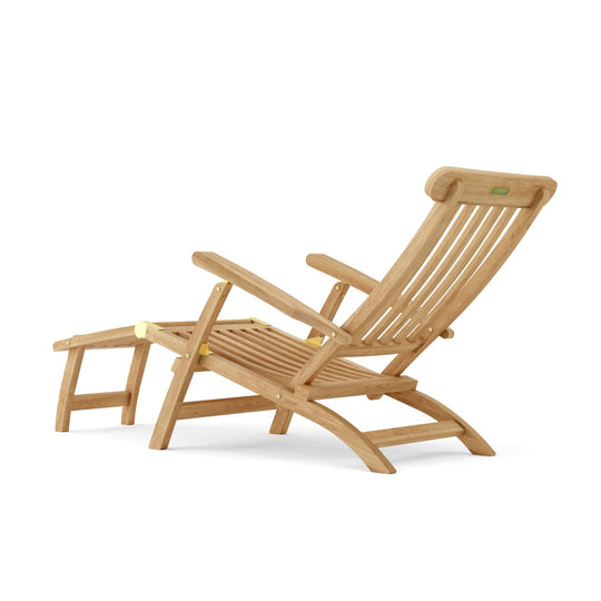 Steamer Deck Chair - Royal - Teak HQ™