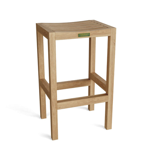 Teak Bar Table and Chairs - Avalon (Table) & Montego (4 Bar Stools) - Teak HQ™