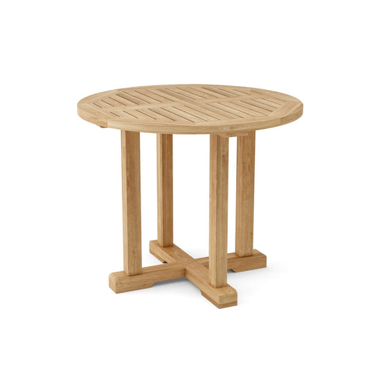 Teak Bistro Table (35" Round) - Montage - Teak HQ™