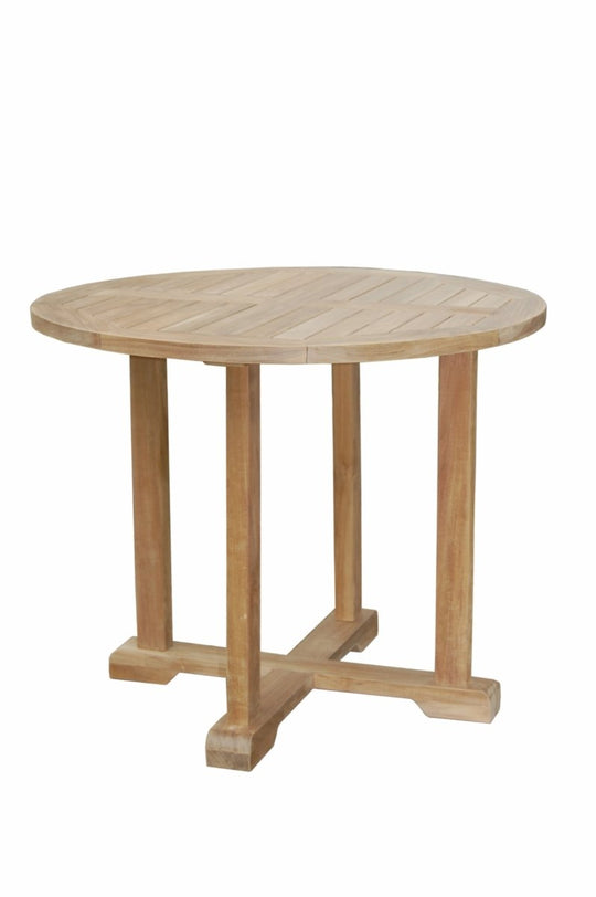 Teak Bistro Table (35" Round) - Montage - Teak HQ™