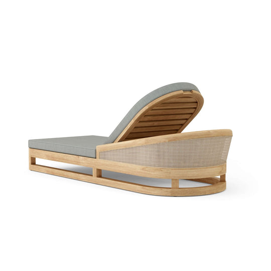 Teak Chaise Lounge Chair - Catania - Teak HQ™
