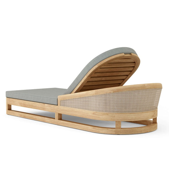 Teak Chaise Lounge Chair - Catania - Teak HQ™