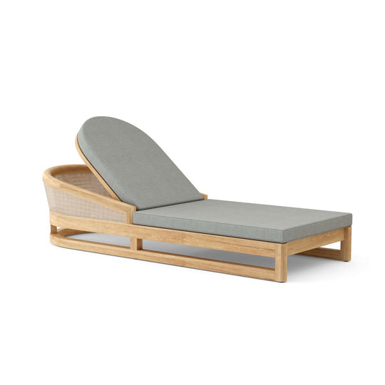 Teak Chaise Lounge Chair - Catania - Teak HQ™