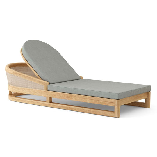 Teak Chaise Lounge Chair - Catania - Teak HQ™