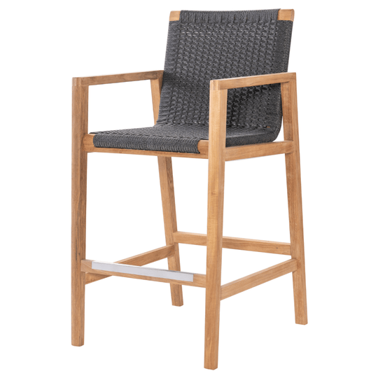 Teak Counter - Height Dining Table Chair - Admiral - Teak HQ™