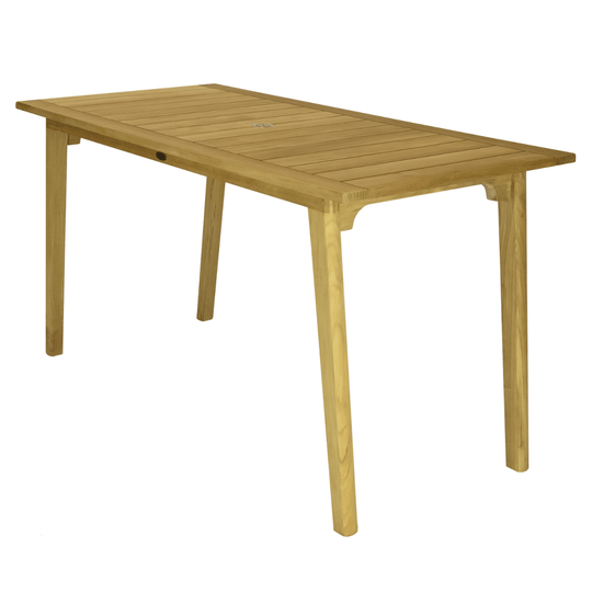 Teak Counter Height Table (65" Long Rectangle) - Admiral - Teak HQ™