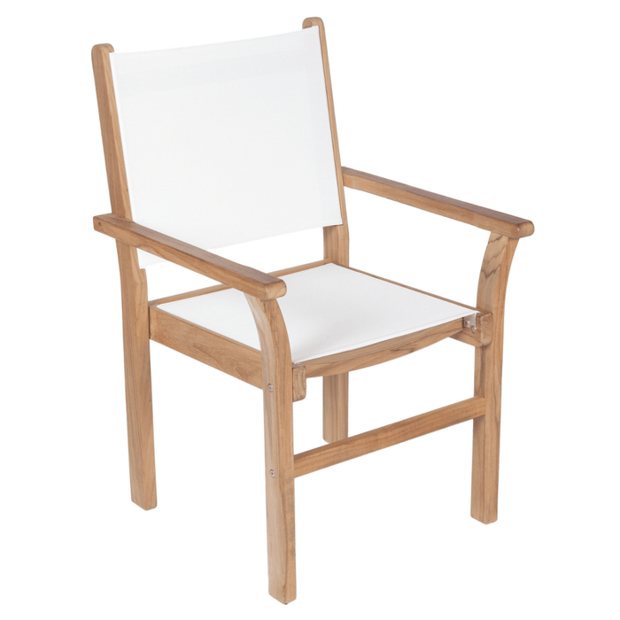 Teak Dining Armchair - Captiva - Teak HQ™