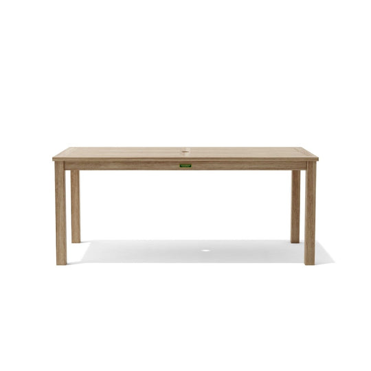 Teak Dining Outdoor Table (70" Long Rectangle) - Bahama - Teak HQ™