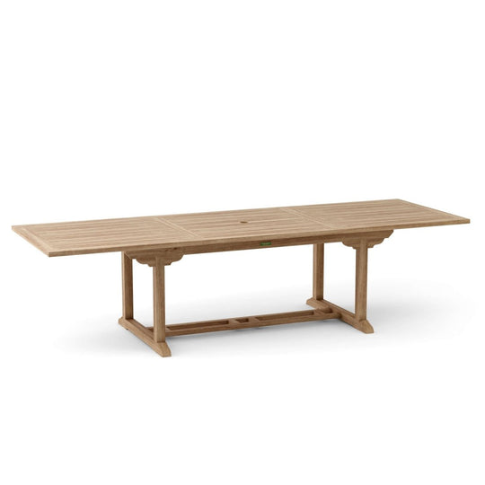 Teak Extension Table (118" Long Rectangle) - Bahama - Teak HQ™