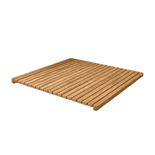 Teak Floor Mat (30" Square) - Spa - Teak HQ™