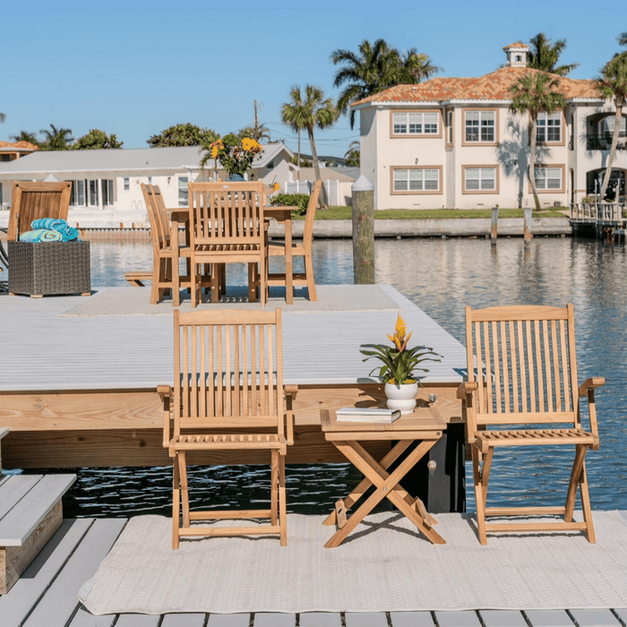 Teak Folding Arm Chair - Sailor - Teak HQ™