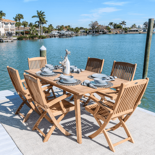 Teak Folding Arm Chair - Sailor - Teak HQ™