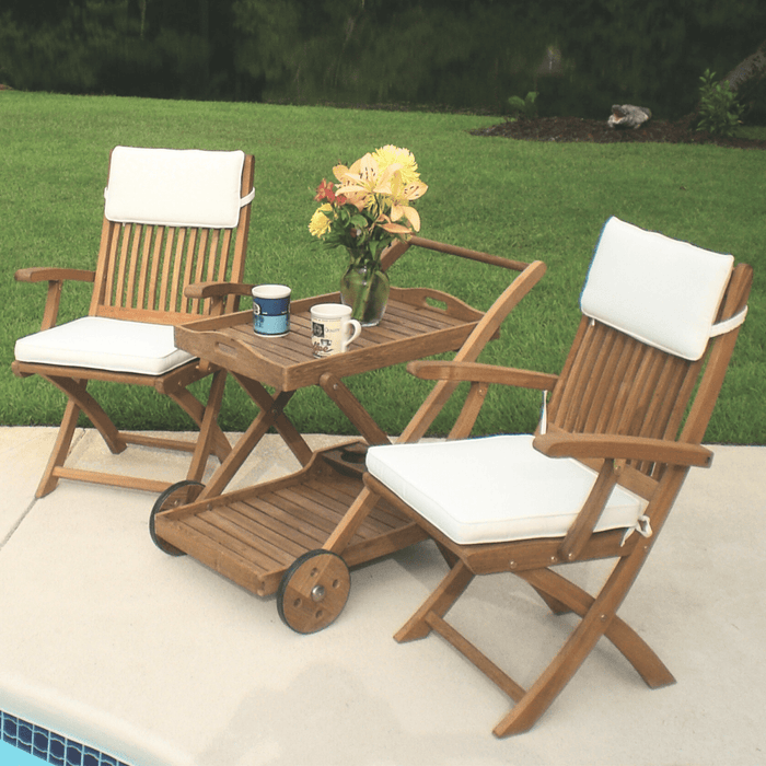 Teak Folding Arm Chair - Sailor - Teak HQ™