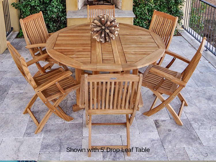 Teak Folding Arm Chair - Sailor - Teak HQ™