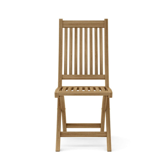 Teak Folding Deck Chairs (Set of 2) - Tropico - Teak HQ™