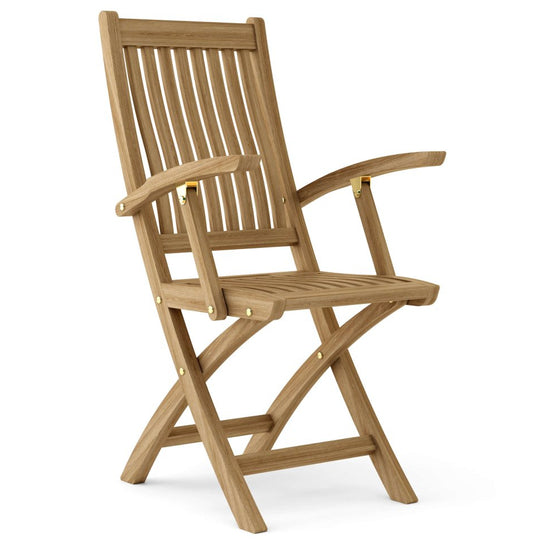 Teak Folding Garden Chairs (Set of 2) - Tropico - Teak HQ™
