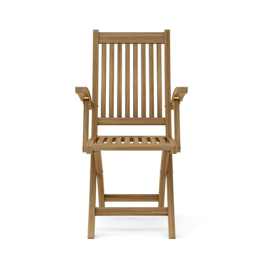 Teak Folding Garden Chairs (Set of 2) - Tropico - Teak HQ™