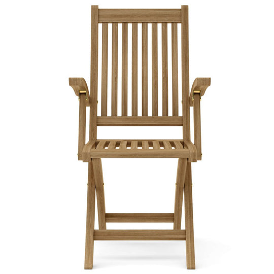 Teak Folding Garden Chairs (Set of 2) - Tropico - Teak HQ™